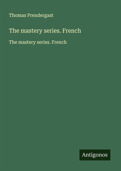 Cover The mastery series. French
