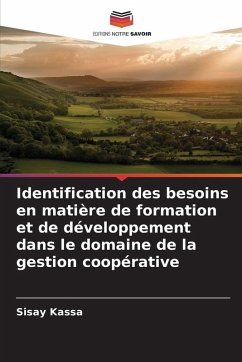 Cover Identification des besoins en matière de formation et de développement dans le domaine de la gestion coopérative