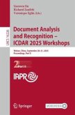 Document Analysis and Recognition - ICDAR 2025 Document Analysis and Recognition - ICDAR 2025