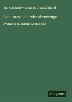 Cover Aventures du dernier Abencerage