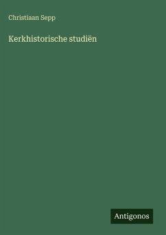 Cover Kerkhistorische studiën