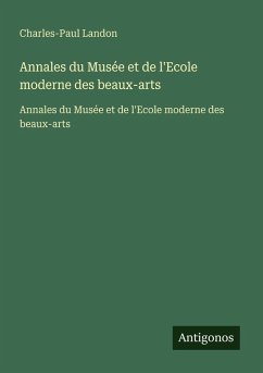 Cover Annales du Musée et de l'Ecole moderne des beaux-arts