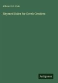 Rhymed Rules for Greek Genders