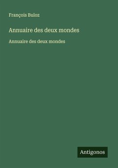 Cover Annuaire des deux mondes