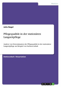 Cover Pflegequalität in der stationären Langzeitpflege