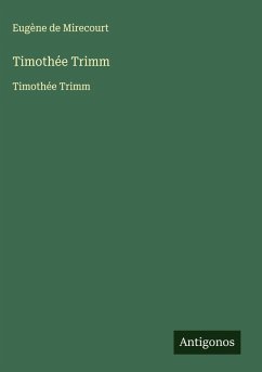 Cover Timothée Trimm