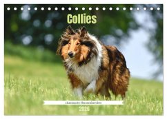 Cover Collies - charmante Herzensbrecher (Tischkalender 2026 DIN A5 quer), CALVENDO Monatskalender