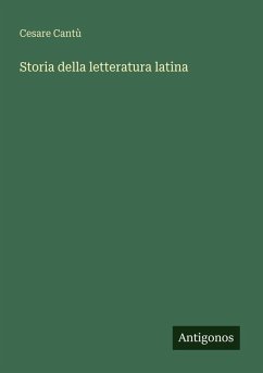 Cover Storia della letteratura latina