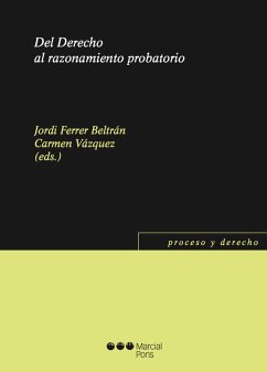 Del Derecho al razonamiento probatorio (eBook, PDF) Cover Del Derecho al razonamiento probatorio (eBook, PDF)