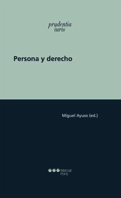 Cover Persona y Derecho (eBook, PDF)