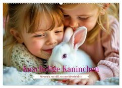 Cover Kuschelige Kaninchen (Wandkalender 2026 DIN A2 quer), CALVENDO Monatskalender