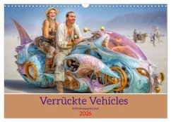 Verrückte Vehicles - Erfindungsgeist pur (Wandkalender 2026 DIN A3 quer), CALVENDO Monatskalender