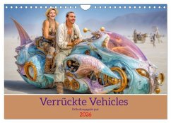 Verrückte Vehicles - Erfindungsgeist pur (Wandkalender 2026 DIN A4 quer), CALVENDO Monatskalender