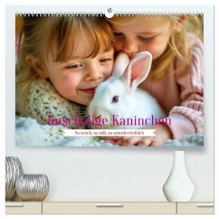 Kuschelige Kaninchen (hochwertiger Premium Wandkalender 2026 DIN A2 quer), Kunstdruck in Hochglanz Kuschelige Kaninchen (hochwertiger Premium Wandkalender 2026 DIN A2 quer), Kunstdruck in Hochglanz