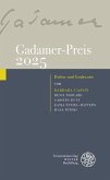 Gadamer-Preis 2025 Gadamer-Preis 2025