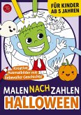 Malen nach Zahlen für Kinder - Halloween