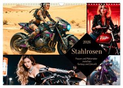 Stahlrosen (Wandkalender 2026 DIN A3 quer), CALVENDO Monatskalender Stahlrosen (Wandkalender 2026 DIN A3 quer), CALVENDO Monatskalender