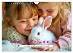 Cover Kuschelige Kaninchen (Wandkalender 2026 DIN A4 quer), CALVENDO Monatskalender