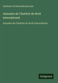 Annuaire de l'Institut de droit international