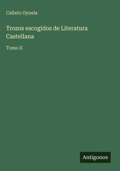 Cover Trozos escogidos de Literatura Castellana
