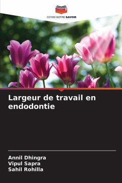 Largeur de travail en endodontie - Dhingra, Annil;Sapra, Vipul;Rohilla, Sahil