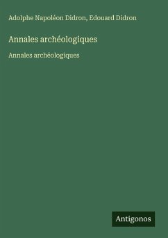Cover Annales archéologiques