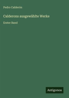 Cover Calderons ausgewählte Werke