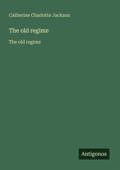 Cover The old regime