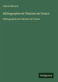 Bibliographie de l'histoire de France