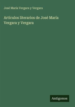 Cover Artículos literarios de José María Vergara y Vergara