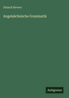 Cover Angelsächsische Grammatik