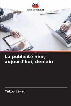 La publicité hier, aujourd'hui, demain - Lensu, Yakov