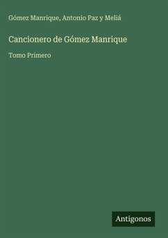 Cover Cancionero de Gómez Manrique
