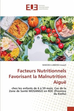 Cover Facteurs Nutritionnels Favorisant la Malnutrition Aiguë