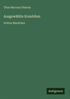 Cover Ausgewählte Komödien