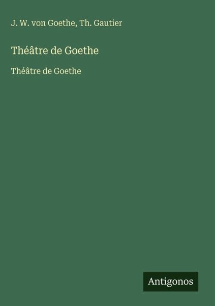 Théâtre de Goethe Théâtre de Goethe