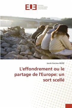 Cover L'effondrement ou le partage de l'Europe: un sort scellé