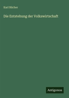 Cover Die Entstehung der Volkswirtschaft
