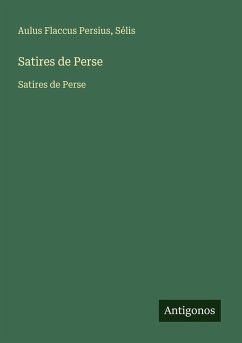 Cover Satires de Perse