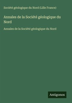 Cover Annales de la Société géologique du Nord