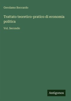 Cover Trattato teoretico-pratico di economia politica