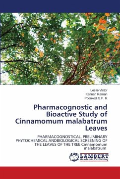 Cover Pharmacognostic and Bioactive Study of Cinnamomum malabatrum Leaves