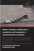 Beton zbrojony w¿óknami o wysokiej wytrzyma¿o¿ci z zamiennikiem cementu