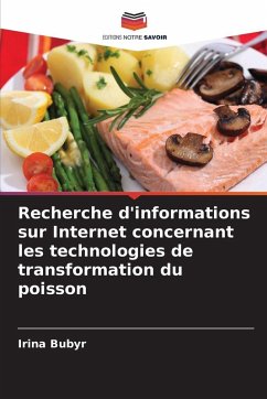 Cover Recherche d'informations sur Internet concernant les technologies de transformation du poisson
