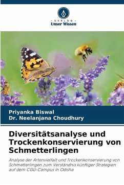 Cover Diversitätsanalyse und Trockenkonservierung von Schmetterlingen