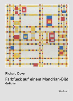 Cover Farbfleck auf einem Mondrian-Bild
