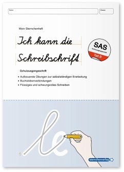 Ich kann die Schreibschrift - Schulausgangsschrift SAS - Übungsheft zu den Buchstabenverbindungen - sternchenverlag GmbH;Langhans, Katrin Ich kann die Schreibschrift - Schulausgangsschrift SAS - Übungsheft zu den Buchstabenverbindungen - sternchenverlag GmbH;Langhans, Katrin