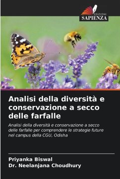 Cover Analisi della diversità e conservazione a secco delle farfalle