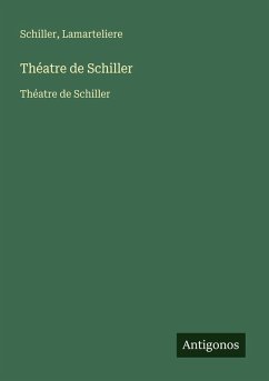 Théatre de Schiller Cover Théatre de Schiller