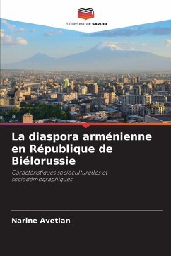 Cover La diaspora arménienne en République de Biélorussie